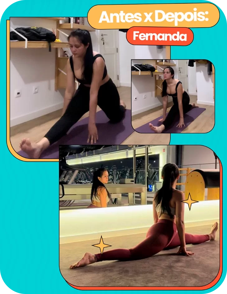 Antes x Depois Fernanda