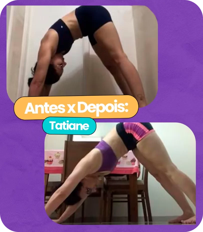 Antes x depois tatiane