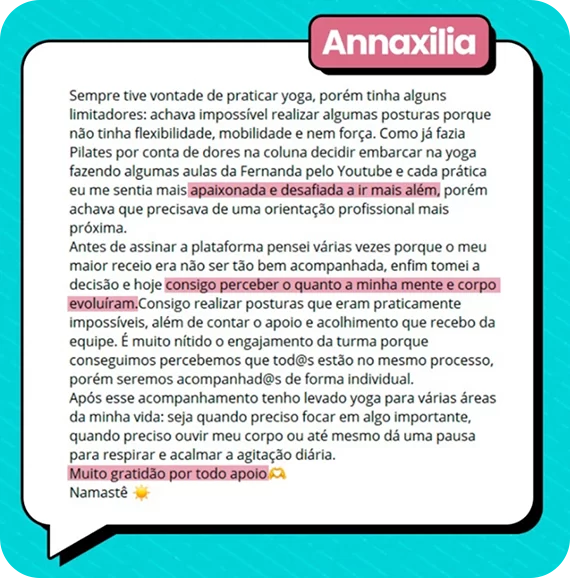 Depoimento Annaxilia